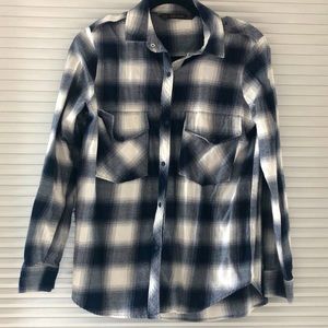 Zara flannel button down